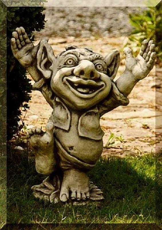 Steinfigur Troll